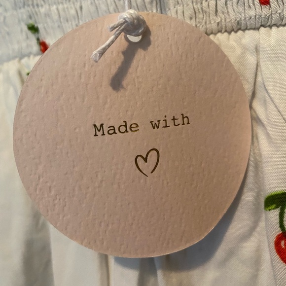 WILD HONEY CHERRY SUMMER DRESS - Picture 5 of 10